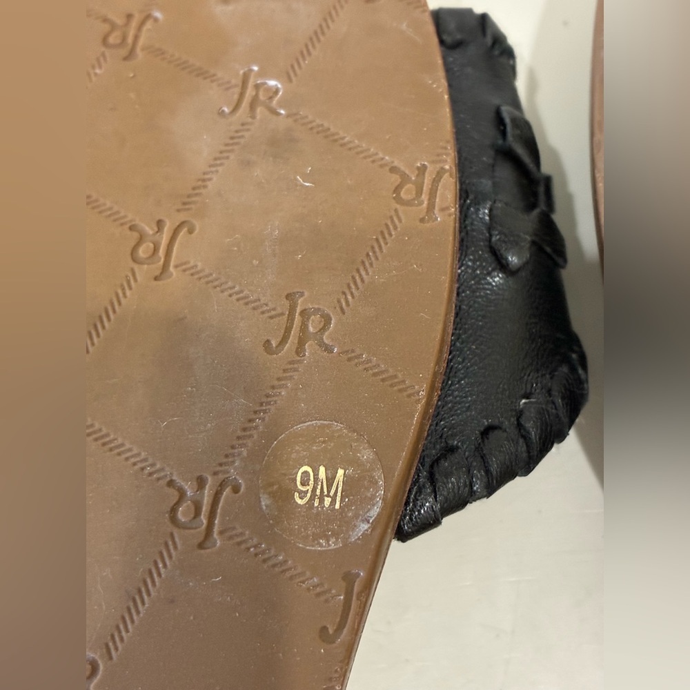 Jack Rogers Women’s leather Sandals – Size 9M – Black – Like New vacation - Picture 5 of 6
